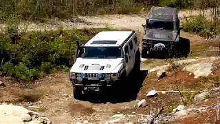 Hummer H2 OffRoad Adventures  Exploring New Trails in Canada [upl. by Einotna512]