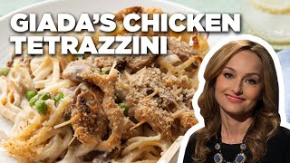 Giadas FanFavorite Chicken Tetrazzini Recipe  Everyday Italian  Food Network [upl. by Enovi]