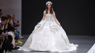 The Atelier Couture Bridal Spring 2025  Barcelona Bridal Fashion Week 4K [upl. by Arliene]