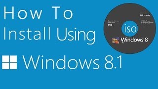 How to Install Windows 8 or 81 Using DVD [upl. by Ardnwahs660]