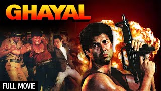 Sunny Deols Ghayal Full Movie 4K सनी देओल Meenakshi Seshadri  90s Action Movie [upl. by Solley]