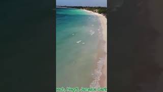 Drone Fly High Over Negril Jamaicas 7 Mile Beach STUNNING Views [upl. by Thorndike]