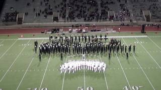 TWHS Highsteppers perform at TWHS vs Klein Collins 11119 [upl. by Ellerad]