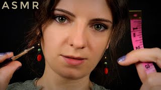 ASMR  Inspecting amp Measuring Your Face 📏 Mumbling to Self [upl. by Cilurzo]