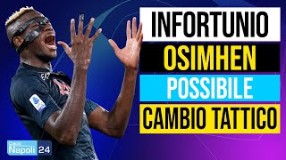 Infortunio Osimhen rischia il Liverpool  Possibile cambio tattico per Spalletti  LESORDIO [upl. by Bonneau126]