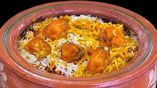 Matka Biryani  Chicken Biryani  Pot Biryani Traditional Matka Chicken Biryani Recipe [upl. by Madonia]