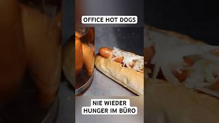 Office Hot Dogs  nie wieder Hunger im Büro hotdogs lifehacks shorts [upl. by Louisa372]