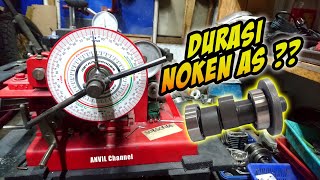 Cara Hitung Durasi Noken As motor di Mesin Bubut  AnvilChannel [upl. by Einohtna]