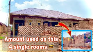 Amount so far used on this 4 single rooms in Uganda 2024 [upl. by Conah310]