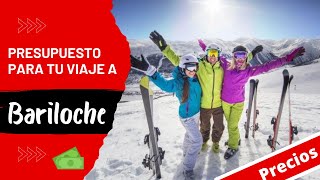 🔴 ¿Cuánto cuesta VIAJAR a BARILOCHE en INVIERNO  💲 ¿Cuanto dinero traer 💲 Presupuesto viaje 2022 [upl. by Buttaro556]