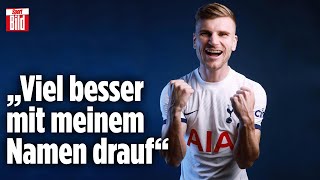 Timo in Tottenham Werners erste Worte als Hotspur [upl. by Eniarda639]