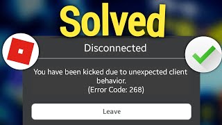 Roblox Error code 268 explained  Roblox Explaining Error Codes [upl. by Peters]