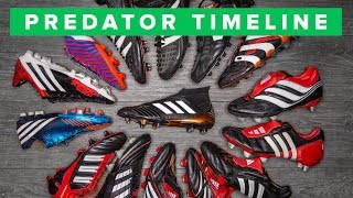 adidas Predator the history of all Predator football boots [upl. by Eamon806]