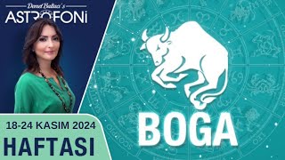 Boğa burcu haftalık burç yorumu 1824 Kasım 2024 Astrolog Demet Baltacı astroloji burçlar haber [upl. by Riatsila432]