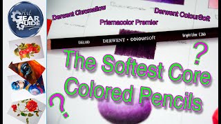 The Softest Colored Pencils Derwent Chromaflow Prismacolor Premier Derwent ColourSoft and [upl. by Whitaker]