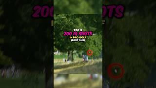 Top 12 200 IQ Shots in Pro Golf  Part 2 [upl. by Secnirp]