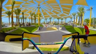 BMX RIDING AT DUBAIS BEST SKATEPARK [upl. by Aluino]