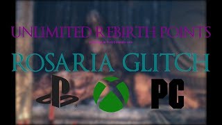 UNLIMITED RESPEC POINTSRosaria Glitch Dark Souls 3 [upl. by Notxap]