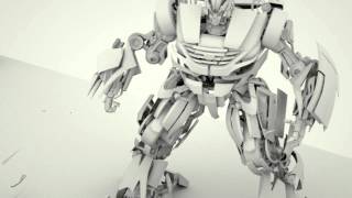 Octane for Max Transformer animation with fake motion blur [upl. by Suillenroc]