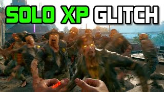 SOLO Unlimited Chopper Gunner Glitch After Patch Fastest XPRound Glitch BO6 Zombies Glitch [upl. by Crow]