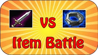 DORANS BLADE vs DORANS RING  Item Battle  BroPower [upl. by Hervey219]