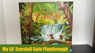 My Lil Everdell  Solo Playthrough and Teach [upl. by Azirb]