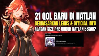 RECAP 21 QOL BARU NATLAN HOYOVERSE MANJAIN PLAYER BARU amp PLAYER YANG BAKALAN COMEBACK DI VERSI 50 [upl. by Duma]