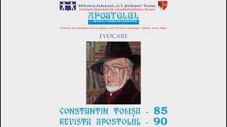 „Constantin Tomșa – 85 amp Revista Apostolul – 90“ [upl. by Justicz]