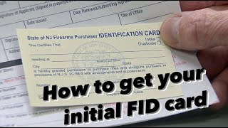 How to get NJ FID card [upl. by Woodie]