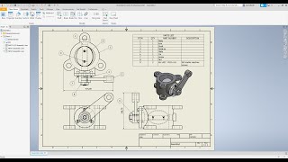 Autodesk Inventor Asas  Bahagian 01 drawingidw [upl. by Bull]