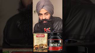 Sattu powder 😂 vs Protein powder fitness bodybuilding [upl. by Aratahc]