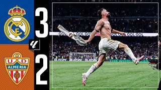 Real Madrid 32 Almería  HIGHLIGHTS  LaLiga 202324 [upl. by Rattray]