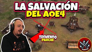 OPINIÓN y GAMEPLAY del NUEVO PARCHE en Age of Empires 4 [upl. by Leizahaj]