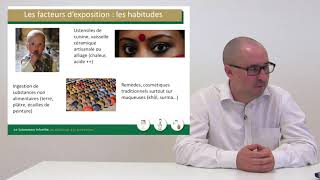 Webinaire sur le saturnisme infantile février 2019 [upl. by Aneeuqal]