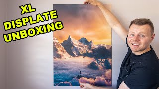 Displate XL Metal Poster Unboxing amp Review  Size and Quality Comparison [upl. by Edrahs]