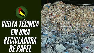 QS VISITA TÉCNICA EM UMA RECICLADORA DE PAPEL [upl. by Maye]