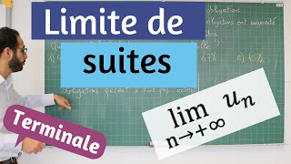 Limites de suites  Terminale [upl. by Bullen]