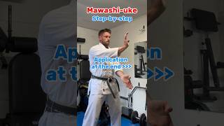 Mawashiuke Stepbystep  application 🥋 karate shotokan kata martialarts [upl. by Llenad]