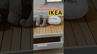 IKEA Day bed assembly vlog ikeashoppingassembly interiordesignhomedecor shorts ikeahyderabad [upl. by Annawaj637]