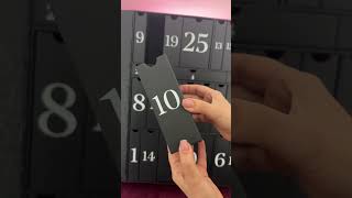 Latest in Beauty advent calendar 2024 quick unboxing randomlifestylevlog adventcalendar unboxing [upl. by Surad]