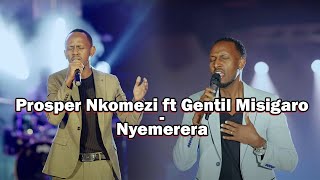 Prosper Nkomezi ft Gentil Misigaro  Hembura Mwami  Video Lyrics [upl. by Detta]