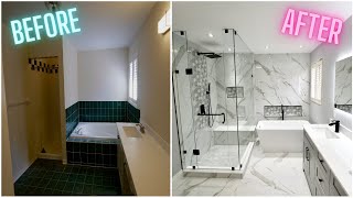 Master Bathroom Remodel  How to Renovation [upl. by Anavlys]