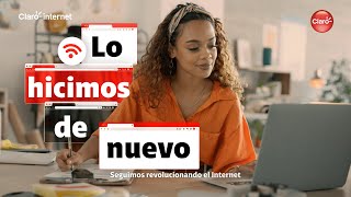 Claro RD  Aumentaremos tu velocidad de Internet en Fibra Óptica sin costo adicional [upl. by Ahsilam376]