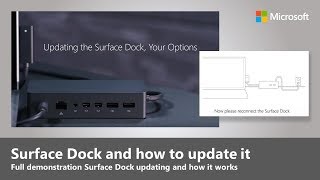 Updating the Surface Dock Your Options [upl. by Cordey243]