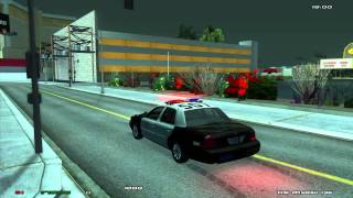 GTA SA  Ford Crown Victoria LAPD [upl. by Navi]