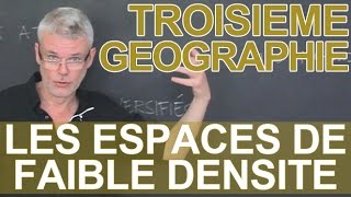 Les espaces de faible densité  HistoireGéographie  3e  Les Bons Profs [upl. by Ahsirat418]