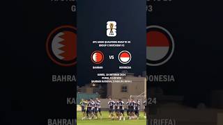 🔴Live Bahrain vs Indonesia Malam ini 🔥 bahrainvsindonesia shorts shortfeed indonesiavsbahrain [upl. by Lucias422]