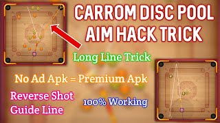 Carrom disc pool aim hack 2024  Latest long line hack [upl. by Kosiur]