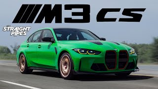 MONSTER  2024 BMW M3 CS Review [upl. by Hserus]