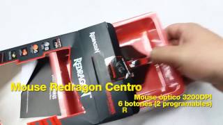 PCMR Unboxing  Mouse Redragon Centrophorus M601 [upl. by Nomra]